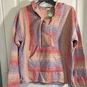 EARTHBOUND Pastel Striped Women's Sweater